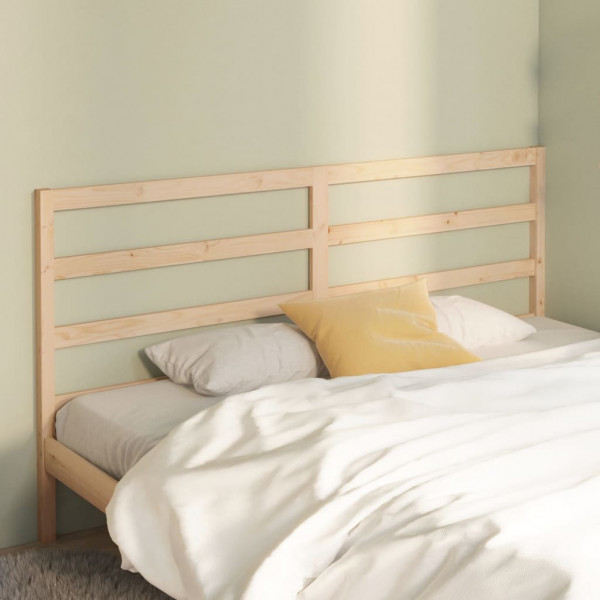 Cabeça de cama madeira maciça de pinho 206x4x100 cm D