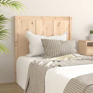 Cabecero de cama madera maciza de pino 95.5x4x100 cm D