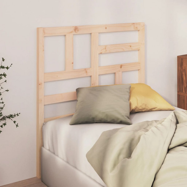 Cabeça de cama madeira maciça de pinho 96x4x104 cm D