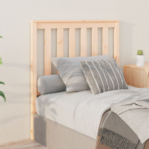 Cabecero de cama madera maciza de pino 96x6x101 cm D
