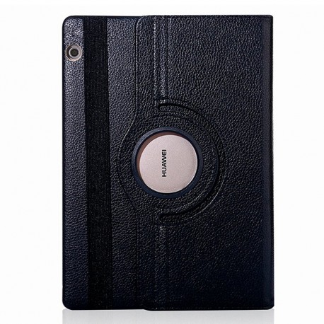 Funda COOL para Huawei Mediapad T5 Polipiel Liso Negro 10.1 pulg D