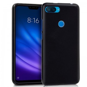 Funda Silicona Xiaomi Mi 8 Lite (Negro) D