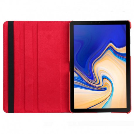 Fundação Samsung Galaxy Tab S4 T830 / T835 Polipiel Vermelho 10,5 polegadas D