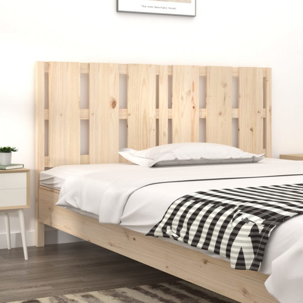 Cabeça de cama madeira maciça de pinho 155.5x4x100 cm D