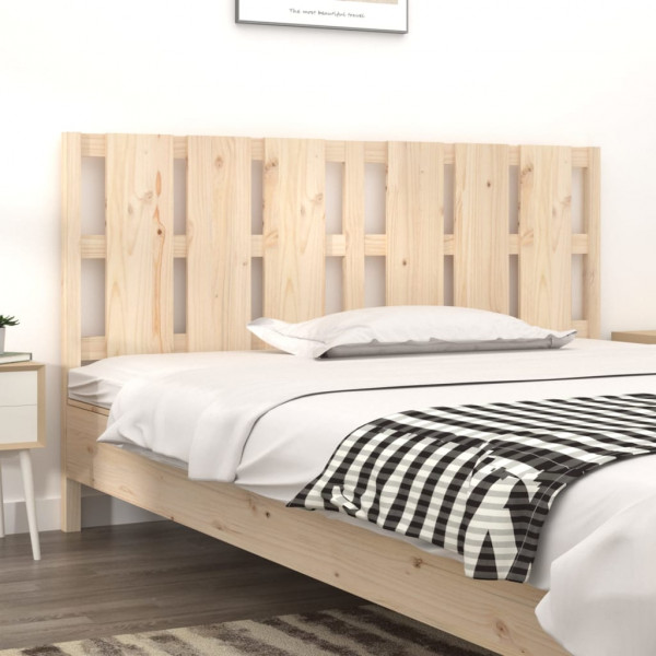 Cabecero de cama madera maciza de pino 165.5x4x100 cm D