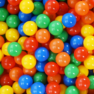 Bolas de juego multicolor 1000 unidades D
