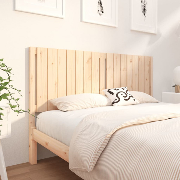 Cabecero de cama madera maciza de pino 165.5x4x100 cm D