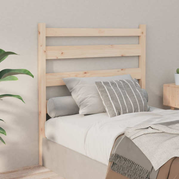 Cabeça de cama madeira maciça de pinho 81x4x100 cm D