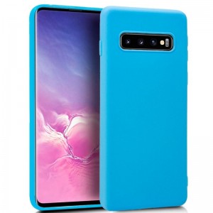 Funda COOL Silicona para Samsung G973 Galaxy S10 (Celeste) D