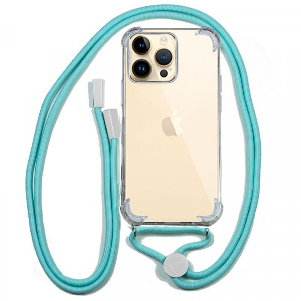 Carcasa COOL para iPhone 14 Pro Max Cordón Liso Mint Carcasa COOL para iPhone 14 Pro Max Cordón Liso Mint D