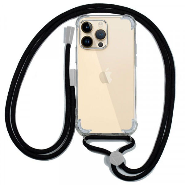 Carcasa COOL para iPhone 14 Pro Max Cordón Negro D