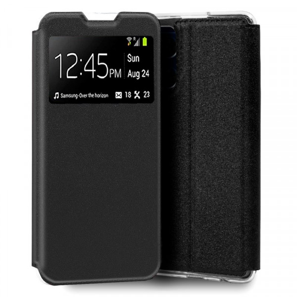 Funda COOL Flip Cover para Oppo Find X5 Lite Liso Negro D