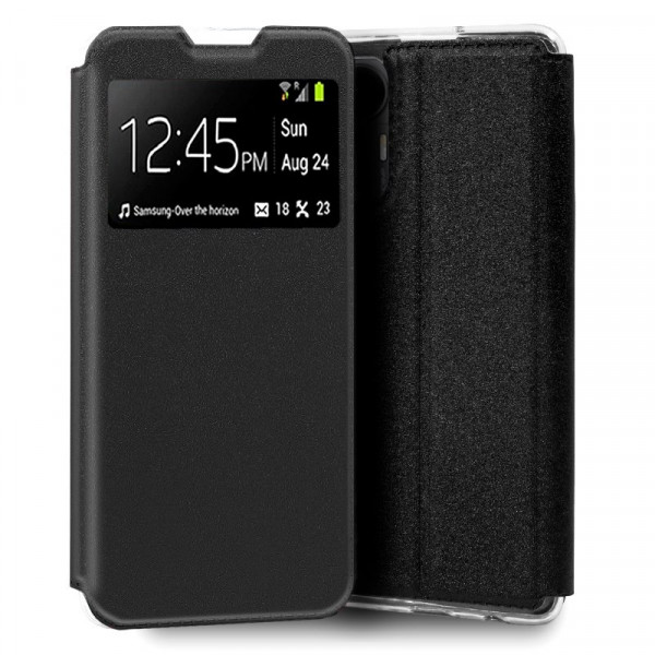 Funda COOL Flip Cover para Xiaomi 12 Lite Liso Negro D