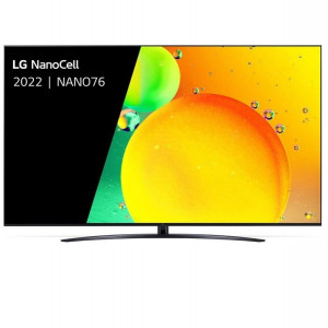 Smart TV LG 55" NanoCell 4K 55NANO766QA negro D