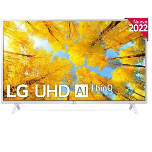 Smart TV LG 43" LED 4k IA 43UQ76906LE branco D
