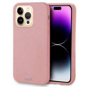 Carcaça COOL para iPhone 14 Pro Max Eco Biodegradável Rosa D