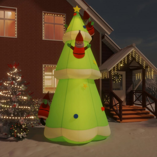 Árvore de Natal inflável com LED 500 cm D