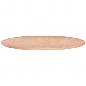 Superficie de mesa redonda madera de roble sin tratar Ø60x1.5cm D
