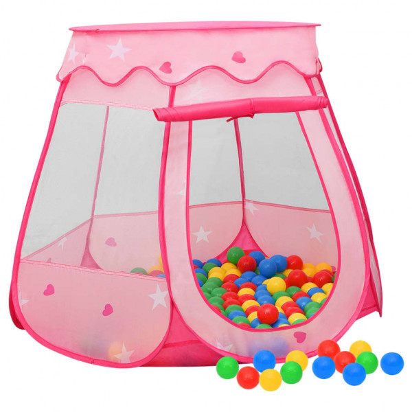 Loja de brinquedos para crianças rosa 102x102x82 cm D