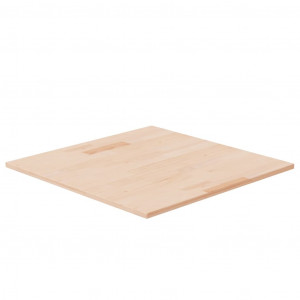 Tablero de mesa cuadrada madera de roble sin tratar 60x60x1.5cm D