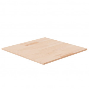 Tablero de mesa cuadrada madera de roble sin tratar 60x60x1.5cm D