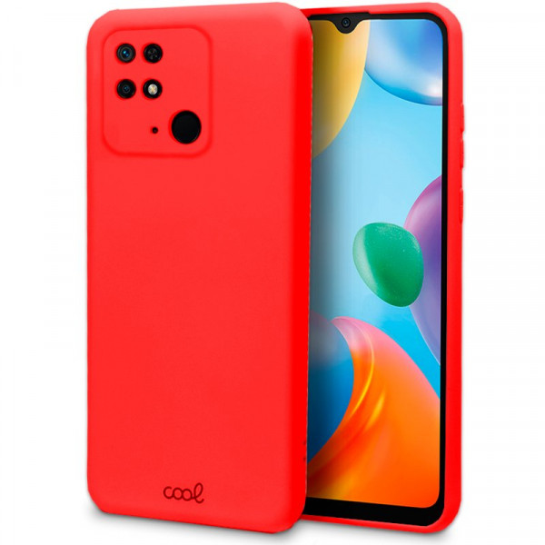 Carcasa COOL para Xiaomi Redmi 10C Cover Rojo D