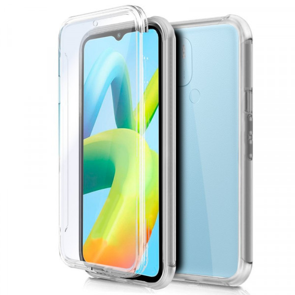 Funda COOL Silicona 3D para Xiaomi Redmi A1 / A2 (Transparente Frontal + Trasera) D