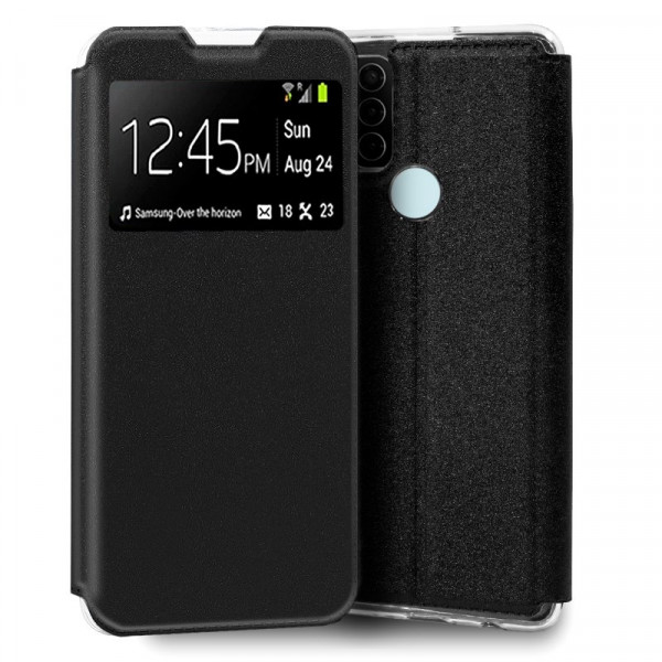 Funda COOL Flip Cover para Motorola Moto G31 / G41 Liso Negro D