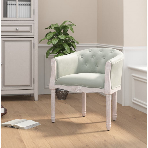 Silla de comedor terciopelo gris claro Silla de comedor terciopelo gris claro D