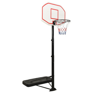 Cestas de basquetebol de polietileno branco 258-363 cm D