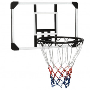 Tabuleiro de basquetebol transparente de policarbonato 71x45x2.5 cm D