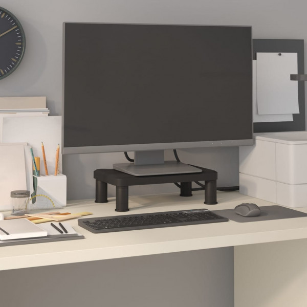 Soporte para monitor negro 38x24x10.5 cm Soporte para monitor negro 38x24x10.5 cm D