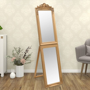 Espejo de pie dorado 45x180 cm D