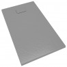 Plato de ducha SMC gris 120x70 cm 5