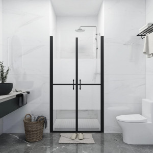 Puerta de ducha ESG medio esmerilado (78-81)x190 cm D