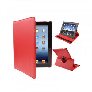 Fundação COOL para iPad 2 / iPad 3 / 4 Rotador Polivel vermelho (Suporte) D