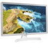 Televisor LG 24" LED 24TQ510S-WZ blanco 2