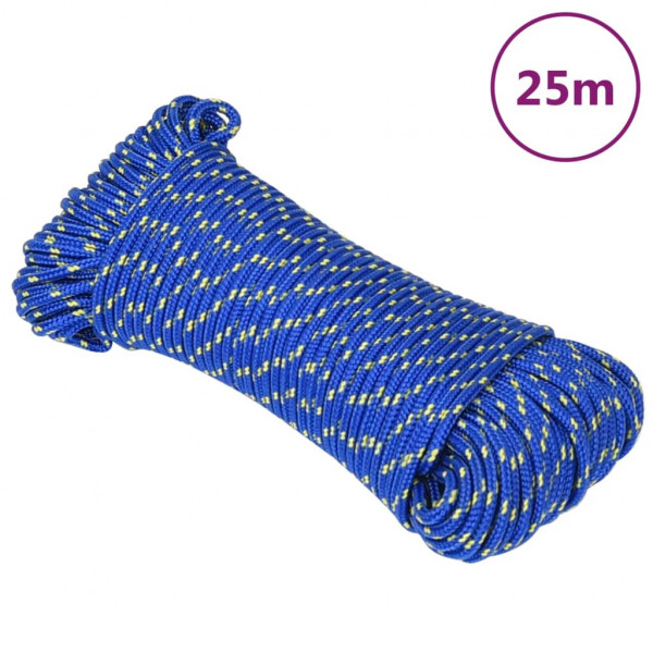 Cuerda de barco polipropileno azul 5 mm 25 m D