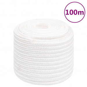 Cordas de barco de polipropileno branco intenso 16 mm 100 m D