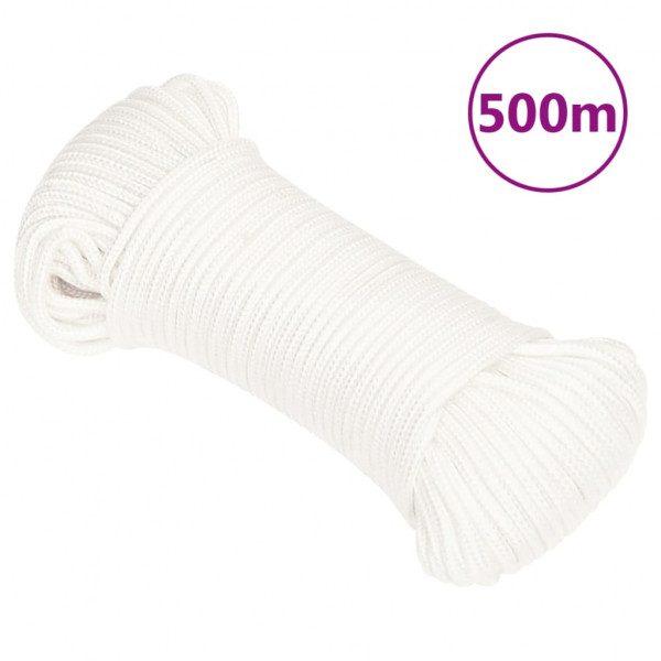 Cuerda de barco polipropileno blanco intenso 3 mm 500 m D