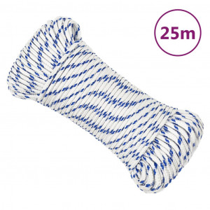 Cuerda de barco polipropileno blanco 5 mm 25 m D