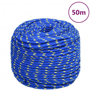 Corda de barco de polipropileno azul 6 mm 50 m D