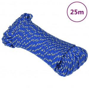 Cuerda de barco polipropileno azul 3 mm 25 m D