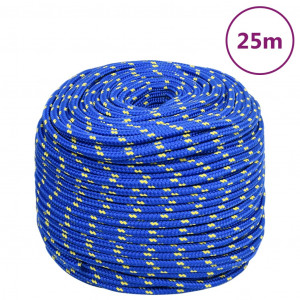 Cuerda de barco polipropileno azul 6 mm 25 m D