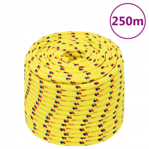 Corda para barco em polipropileno amarelo 12 mm 250 m D