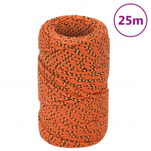 Cordas de barco de polipropileno laranja 2 mm 25 m D