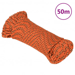 Cuerda de barco polipropileno naranja 5 mm 50 m D