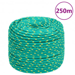 Corda para barco em polipropileno verde 6 mm 250 m D