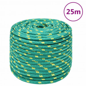 Cuerda de barco polipropileno verde 12 mm 25 m D