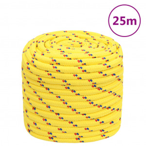 Cuerda de barco polipropileno amarillo 16 mm 25 m D